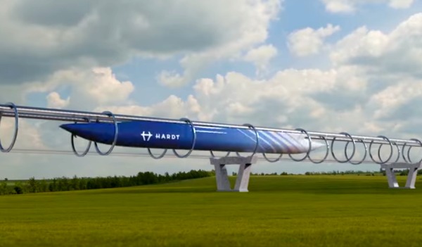 hyperloop parigi amsterdam in 30 minuti