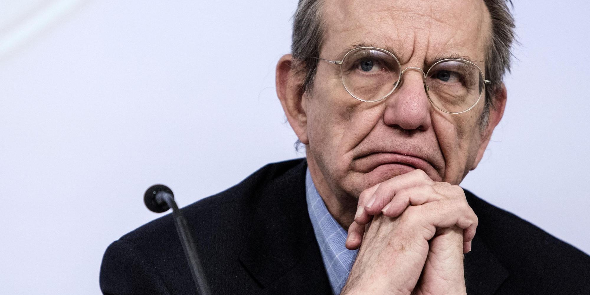 Il ministro dell'Economia Pier Carlo Padoan