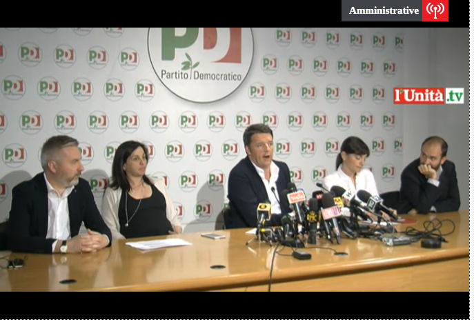renzi dopo i risultati