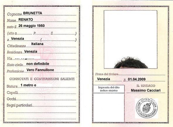 carta di identità elettronica