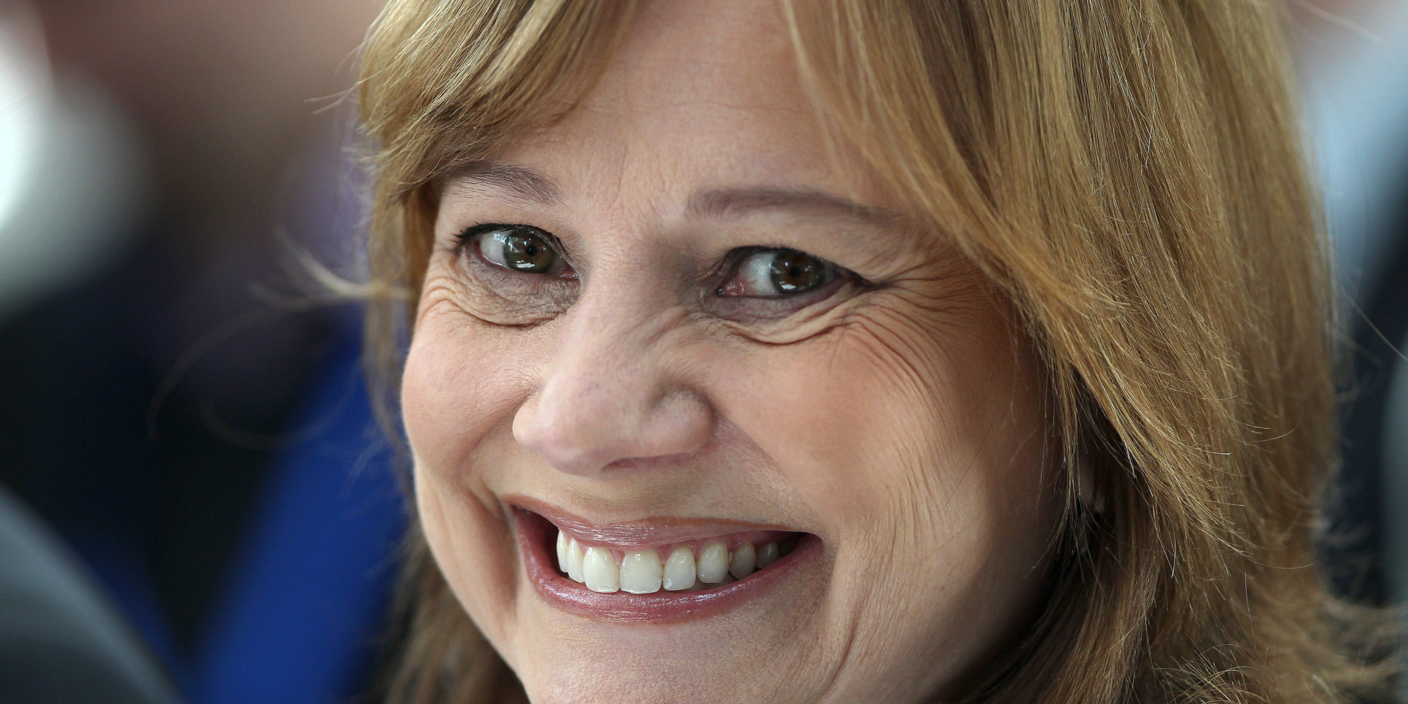 Mary Barra, new CEO of US carmaker General Motors GM arrives for a news conference at the headquarters of the company's German subsidiary Opel in Ruesselsheim, on January 27, 2014. AFP PHOTO / DANIEL ROLAND (Photo credit should read DANIEL ROLAND/AFP/Getty Images)