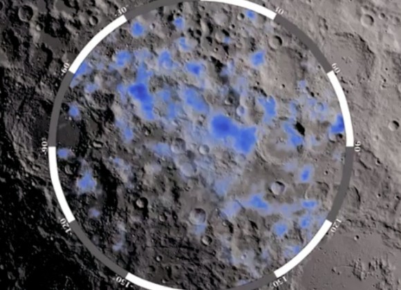 particelle di vetro sulla luna potrebbero contenere acqua
