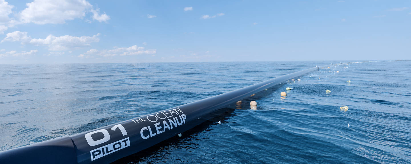 Ocean Cleanup recupera la plastica dall'oceano