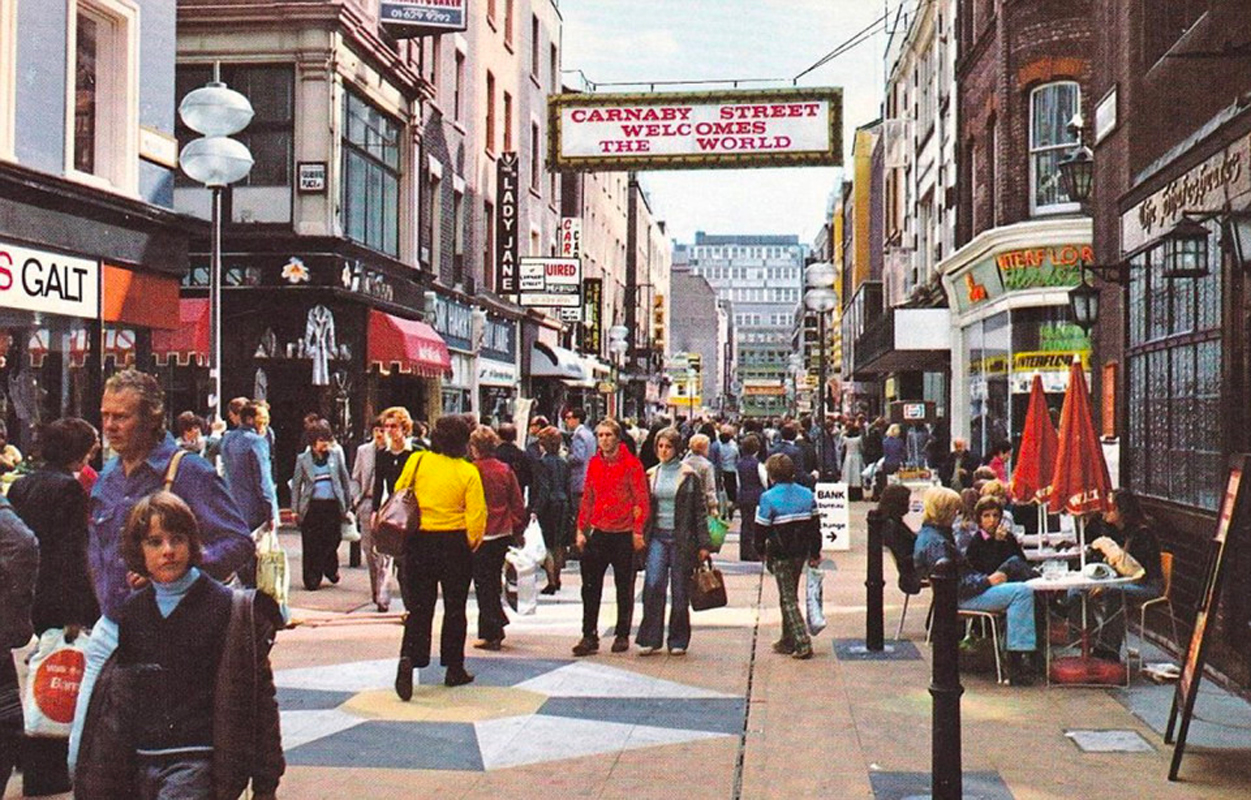 Carnaby Street e le High Street ai tempi dell'e-commerce