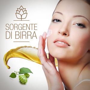 la linea cosmetica Sorgente di birra delle Tenute Collesi