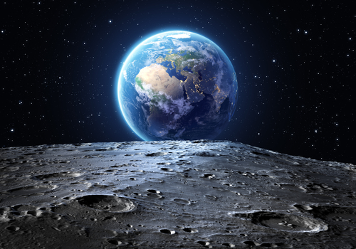 scoperta caverna sulla luna