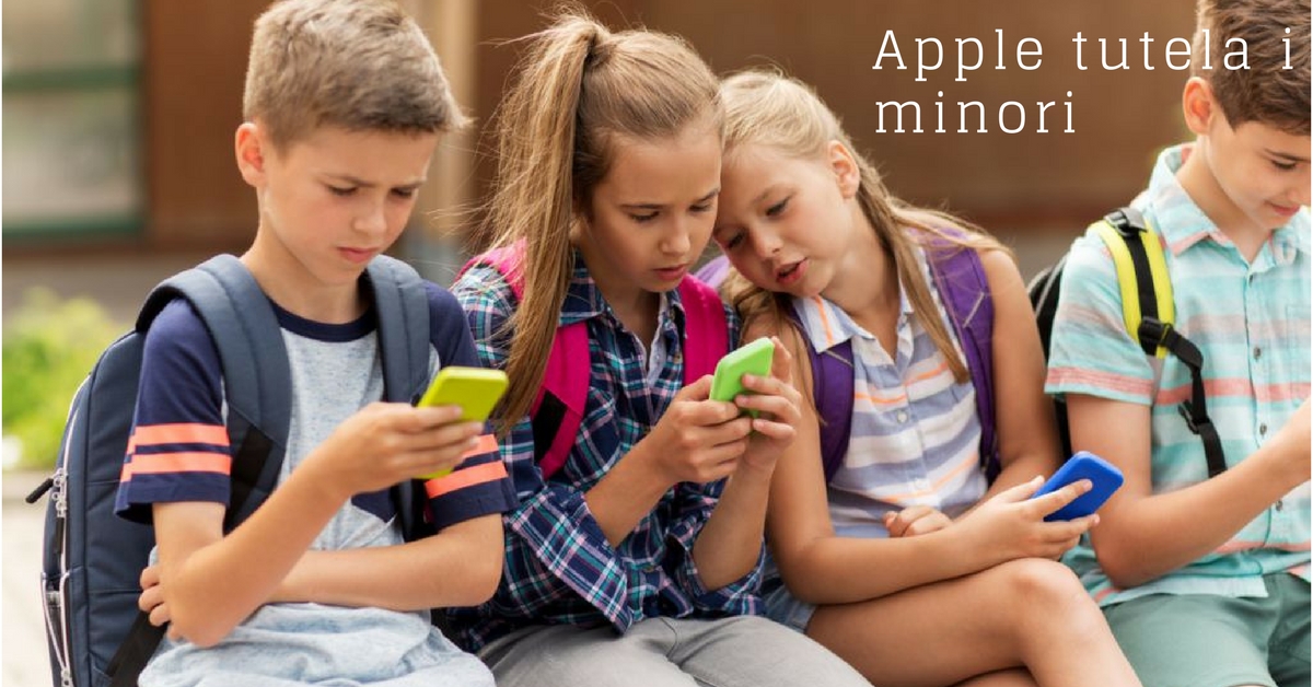 Apple-tutela-i-minori