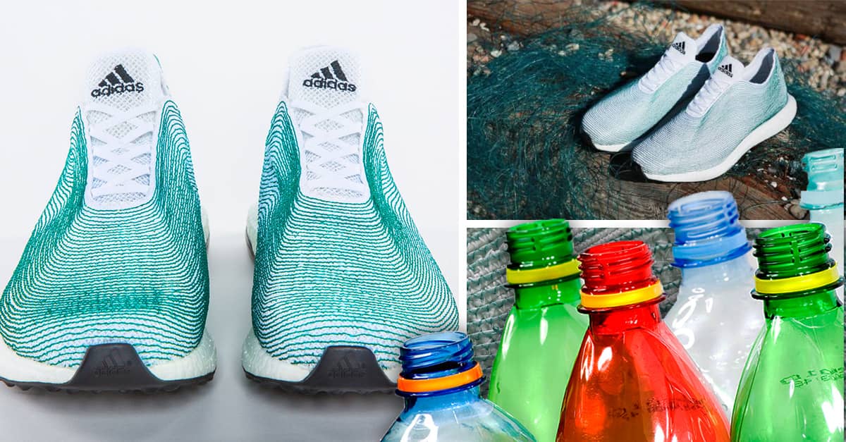 adidas con plastica riciclata