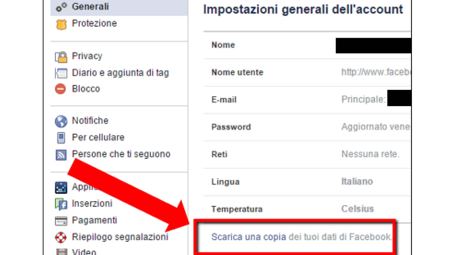 cancellare-facebook-procedura