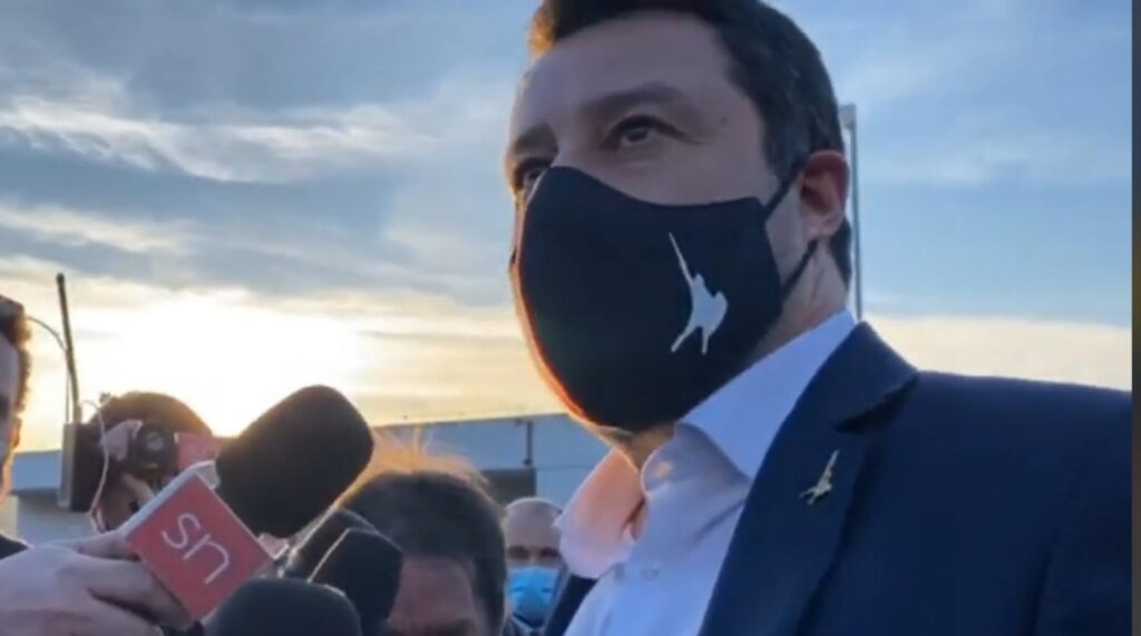 Salvini dalla parte degli agenti condannati a San Gimignano per tortura
