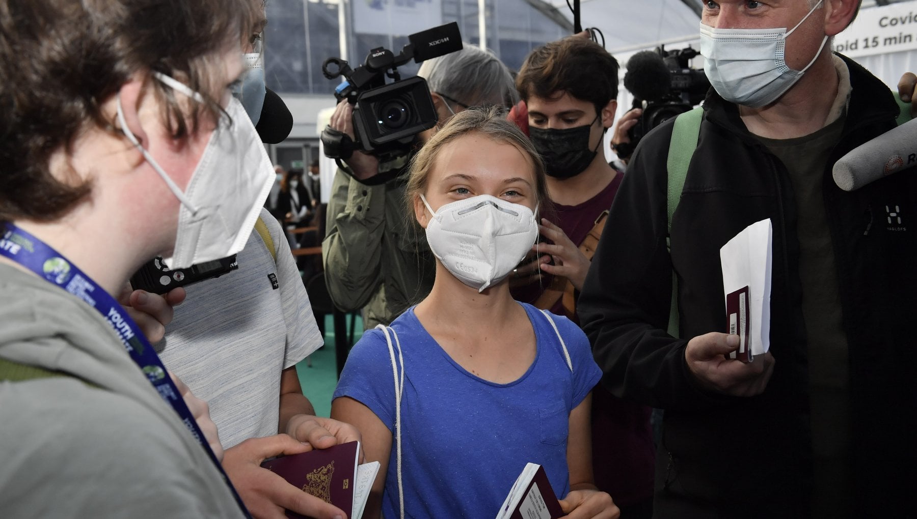Piccola disavventura per Greta Thunberg a Milano