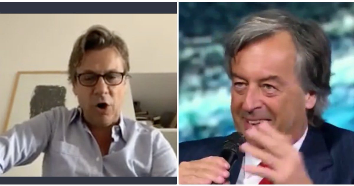 Burioni boicotta NaturaSì ma Porro lo gela