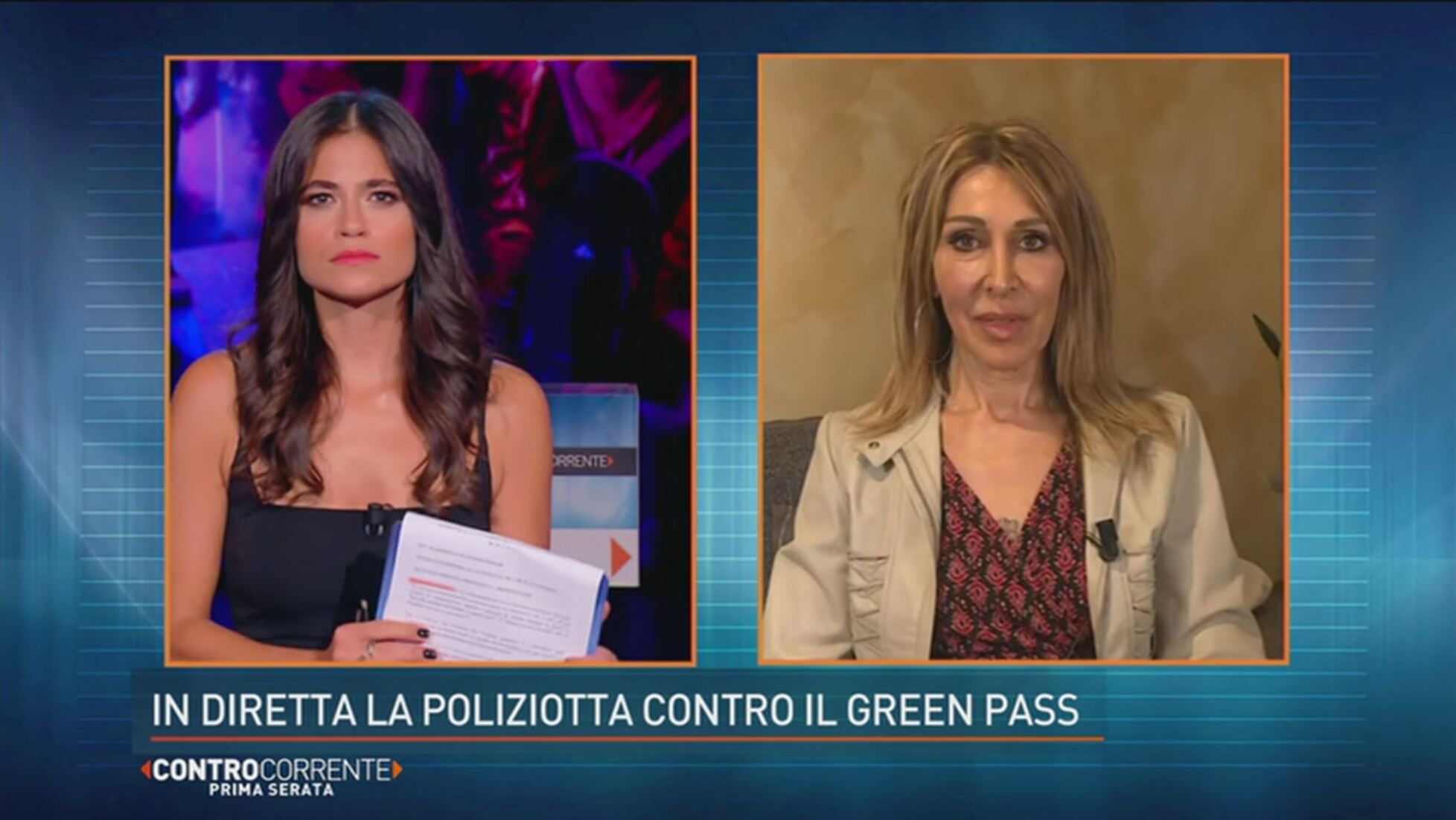 Dopo la Schilirò un'altra poliziotta contraria al green pass