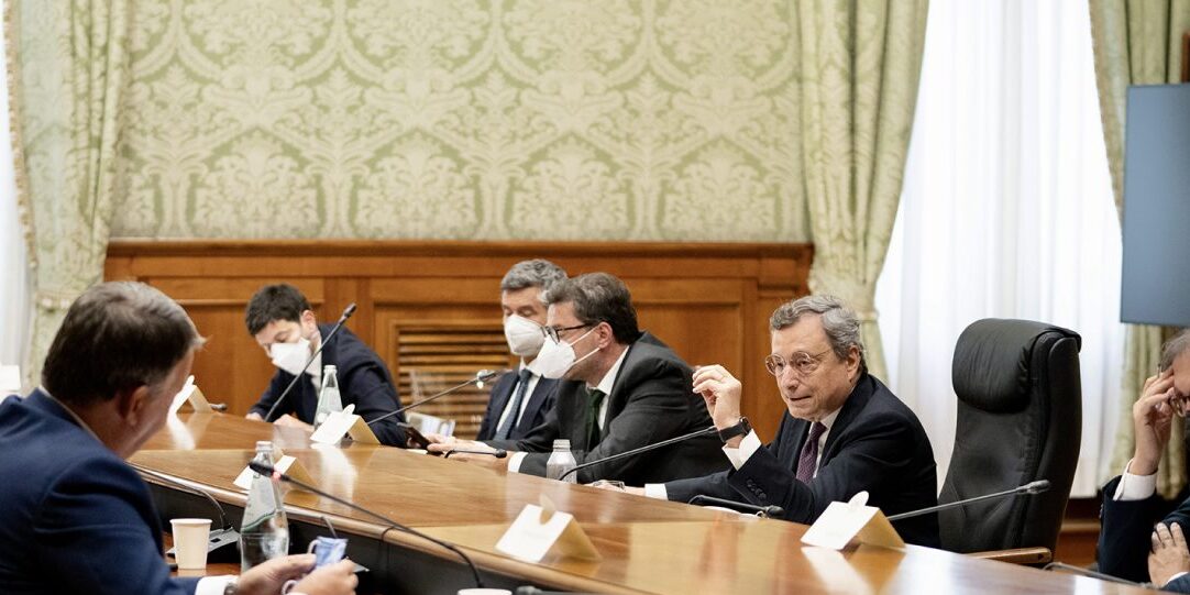 Draghi abbandona il tavolo della trattativa con i sindacati