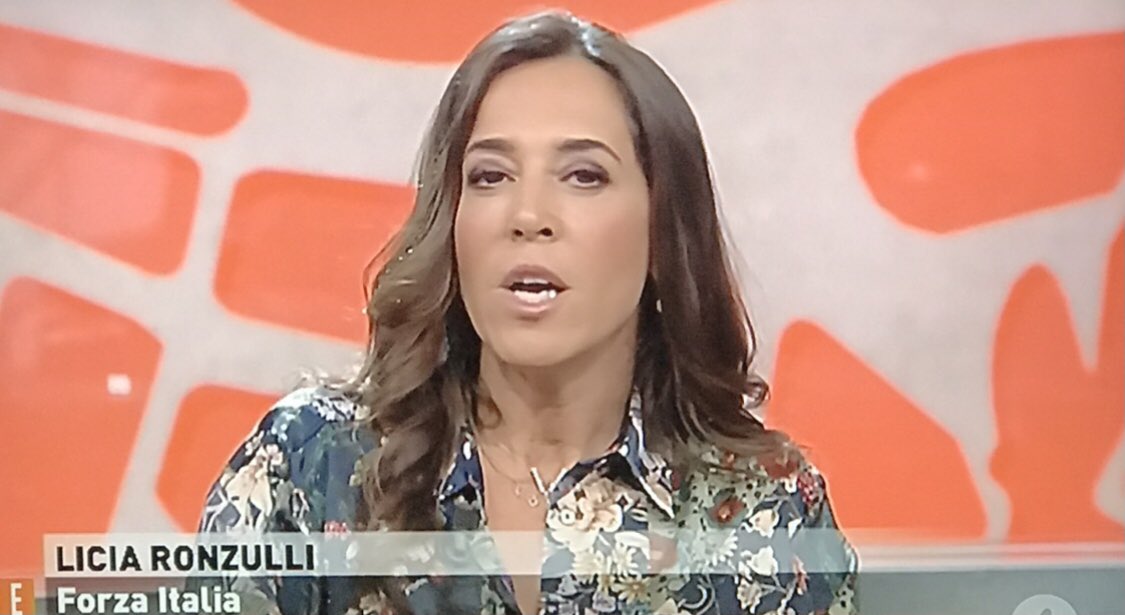 Licia Ronzulli torna a Dritto e rovescio