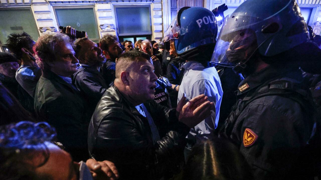 Assalto di Forza Nuova a Cgil annunciato in anticipo