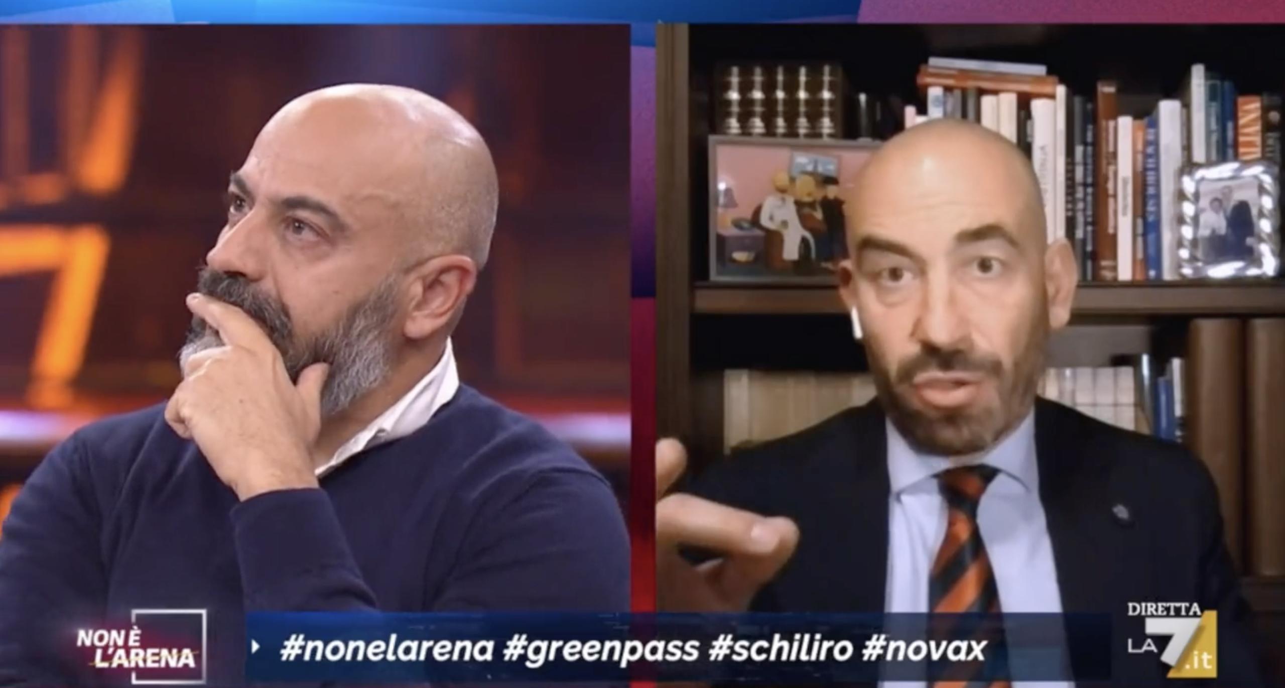 Lite furibonda Bassetti-Paragone a Non è l'Arena