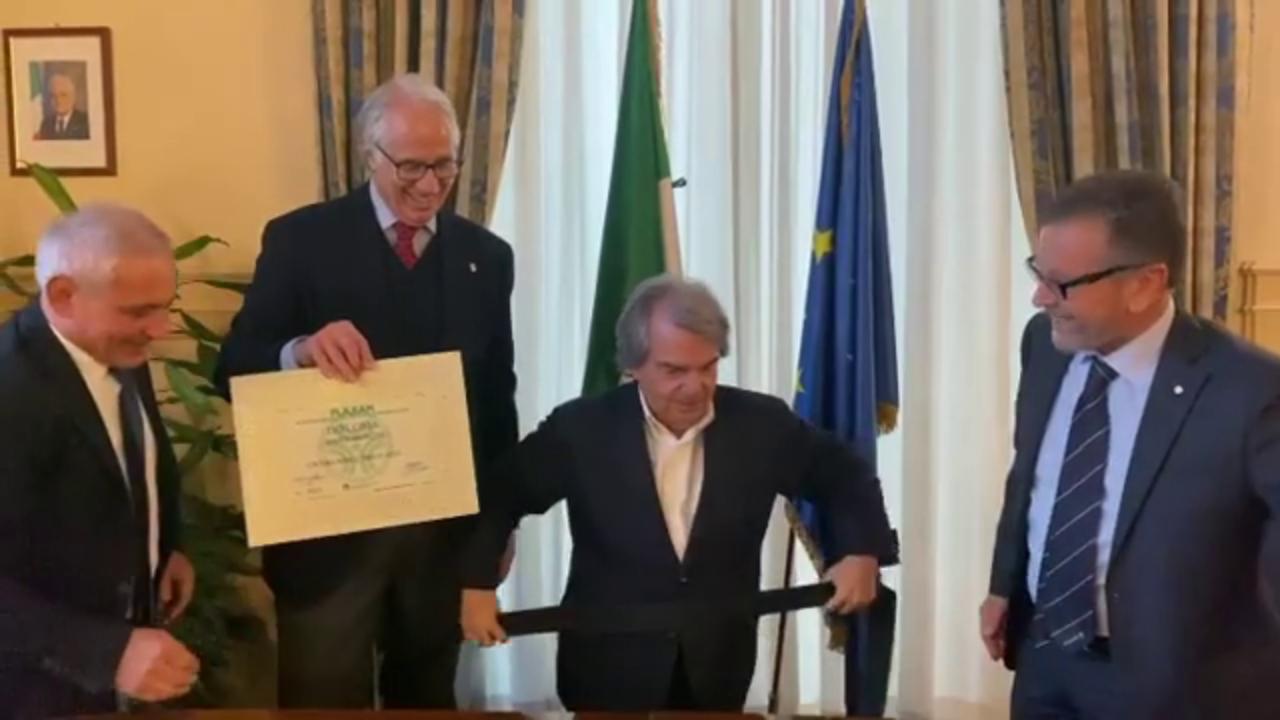 Brunetta cintura nera, social scatenati