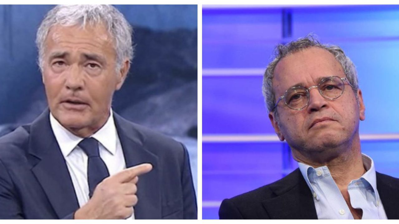 La frecciata di Giletti a Mentana