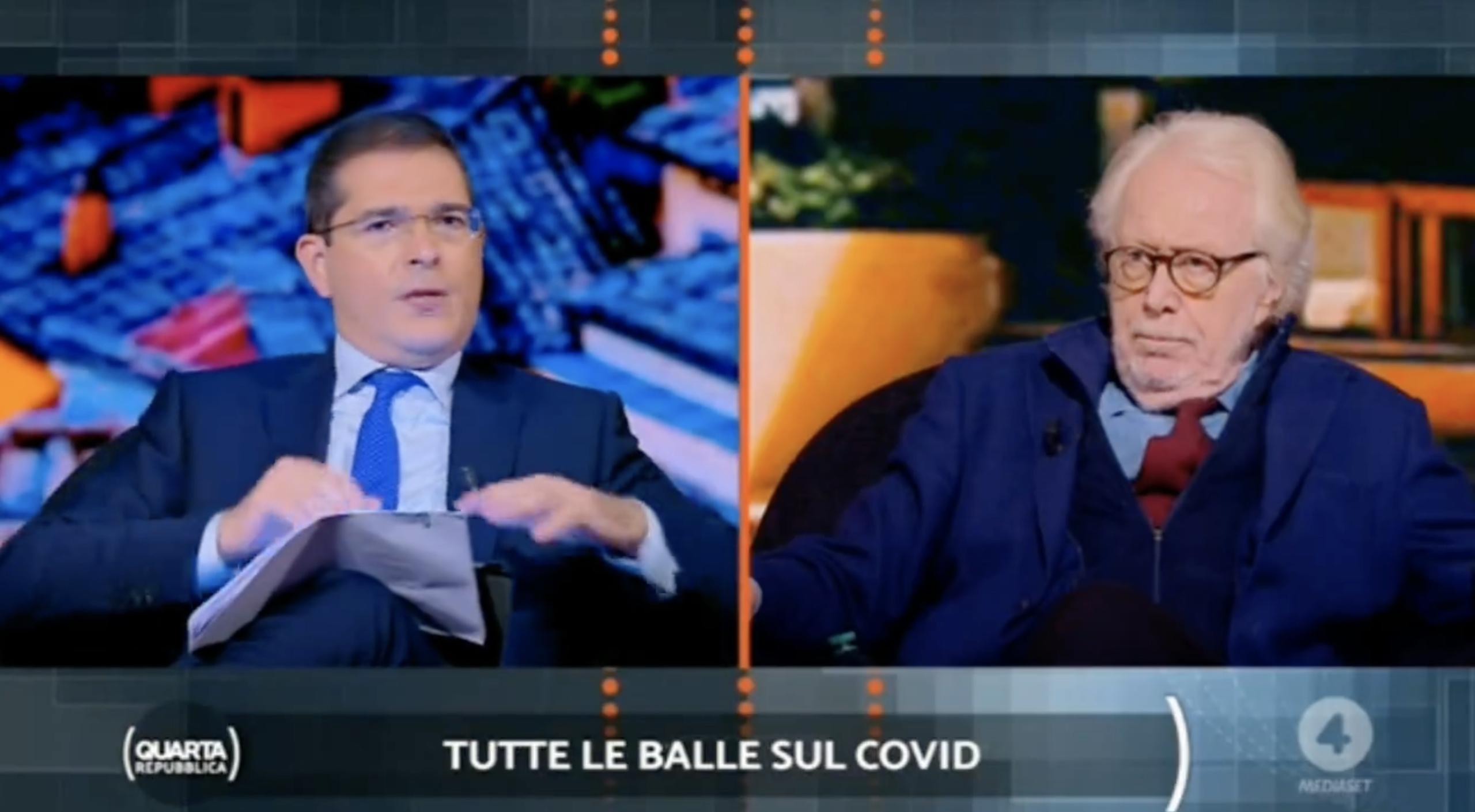 Capezzone contro Guzzanti a Quarta Repubblica