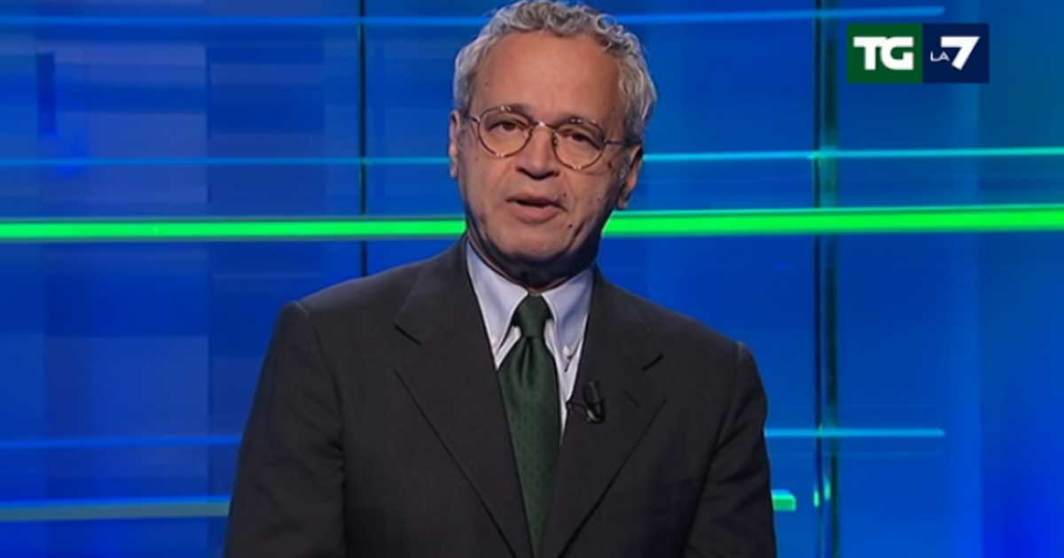 Enrico Mentana durissimo con i no vax