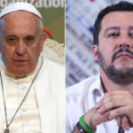 Salvini fa gli auguri a Papa Francesco, ma è bufera social