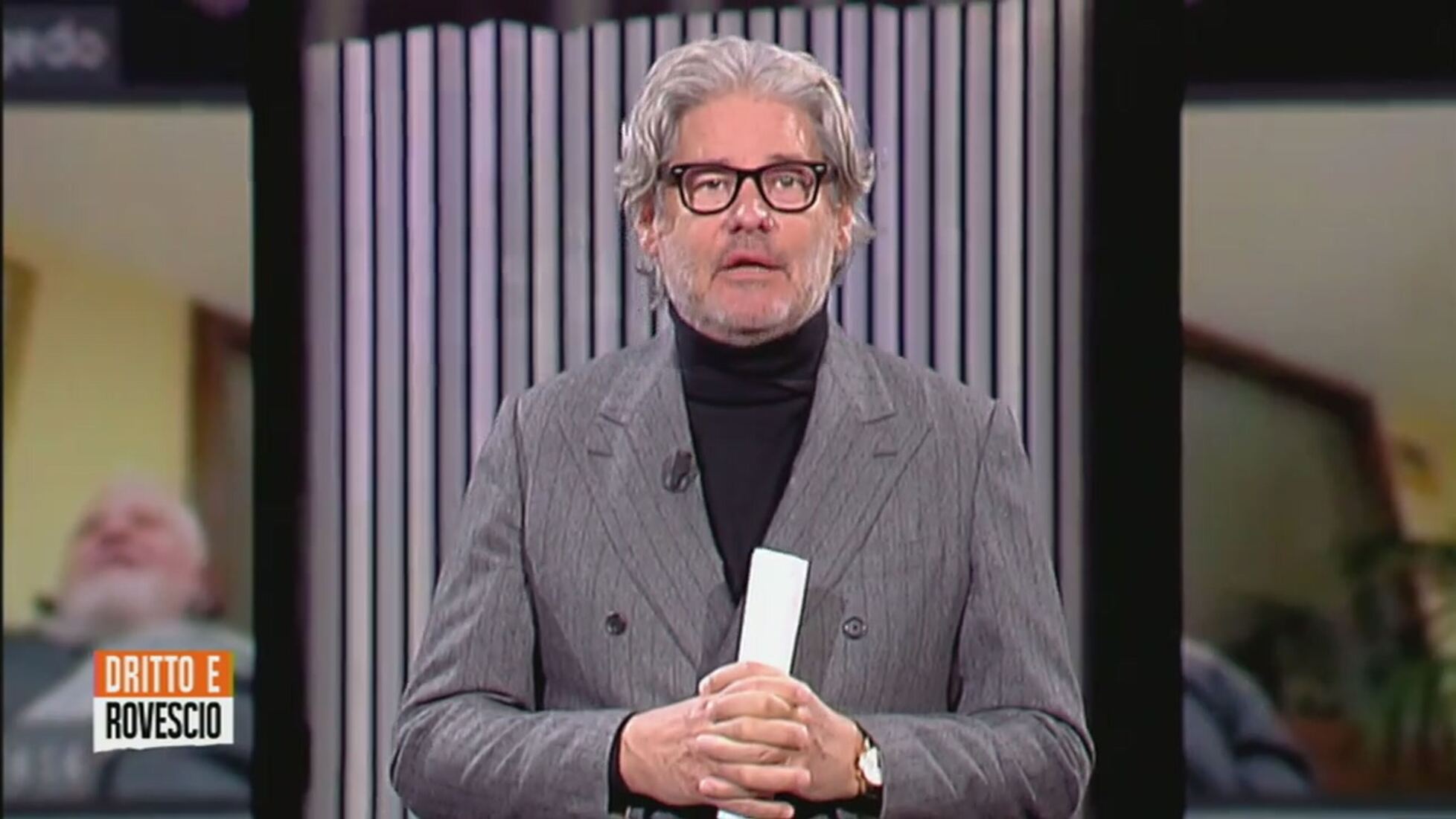 Del Debbio infuriato con i no vax vestiti da deportati