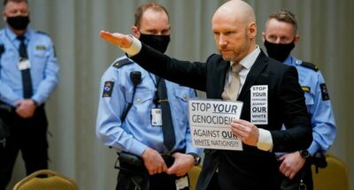 Le nuove folli provocazioni di Anders Breivik