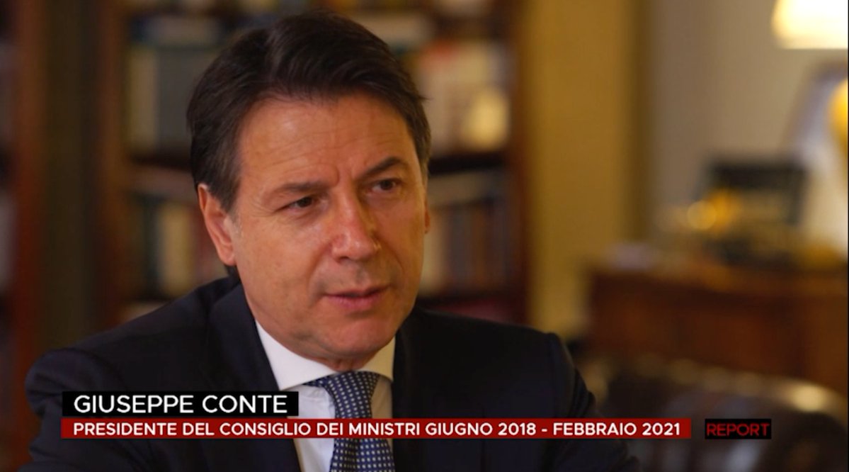Giuseppe Conte torna in Rai e si fa intervistare da Report