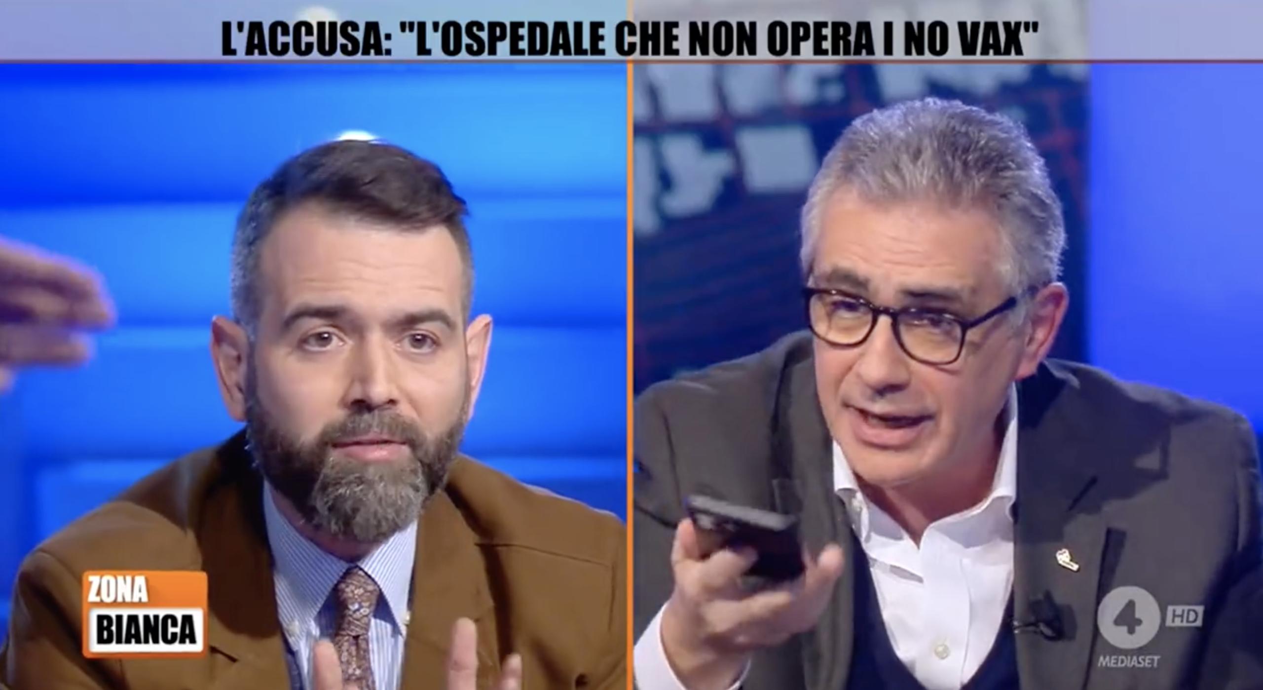 Stop a operazioni dei no vax, Pregliasco si pente e scrive a Belpietro