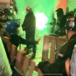 Sgomberato circolo di CasaPound a Roma: scontri e poliziotti feriti