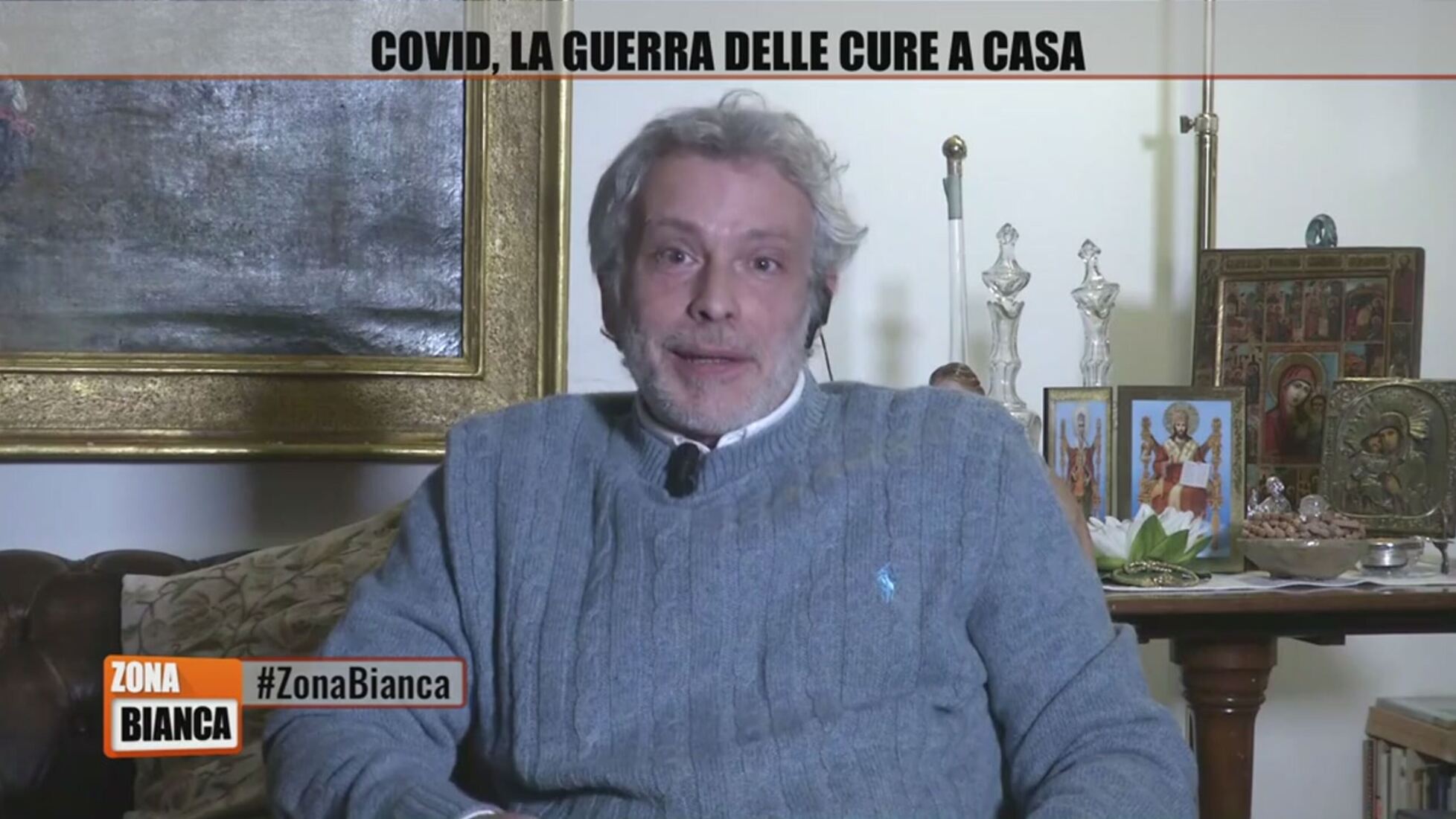 Brindisi e Cecchi Paone contro il professor Frajese a Zona Bianca