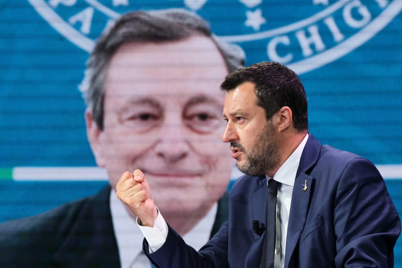 La Lega sbatte in faccia a Draghi la porta del Quirinale