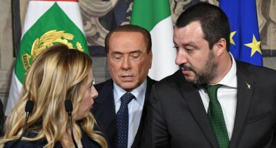 Giorgia Meloni sfida Salvini e Berlusconi