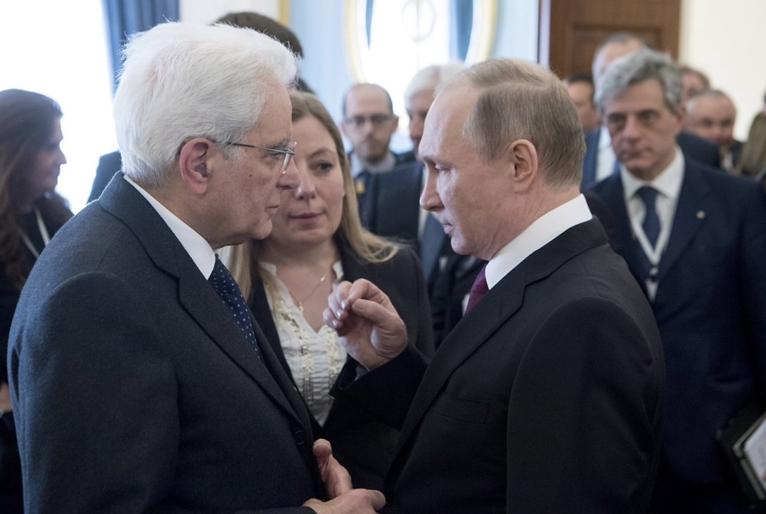 L’appello di Mattarella contro la guerra scatenata dai russi