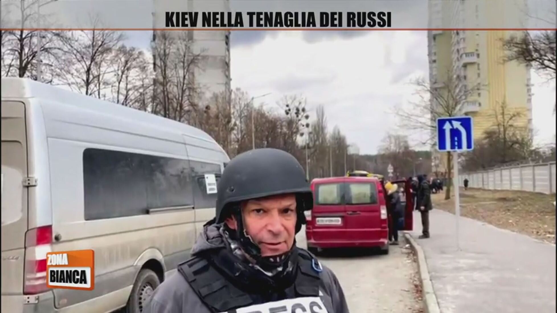 Il racconto del giornalista che ha rischiato la pelle a Kiev