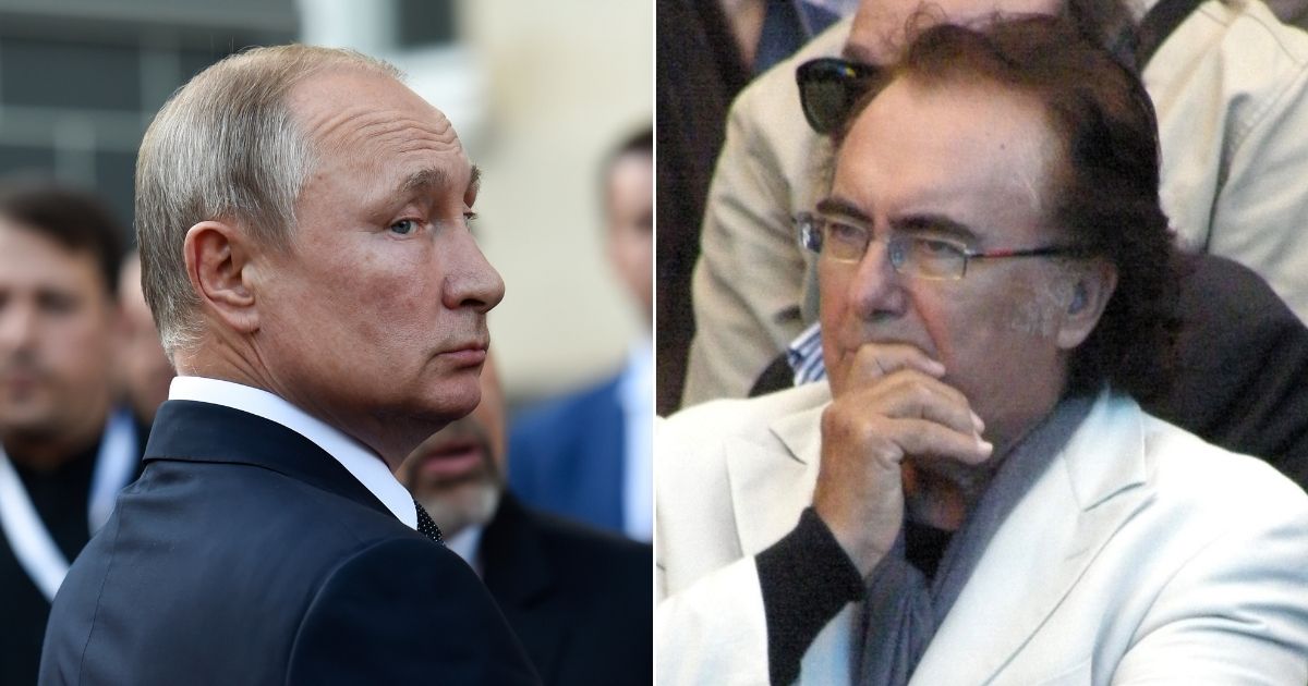 Anche Al Bano scarica Putin e lo avverte