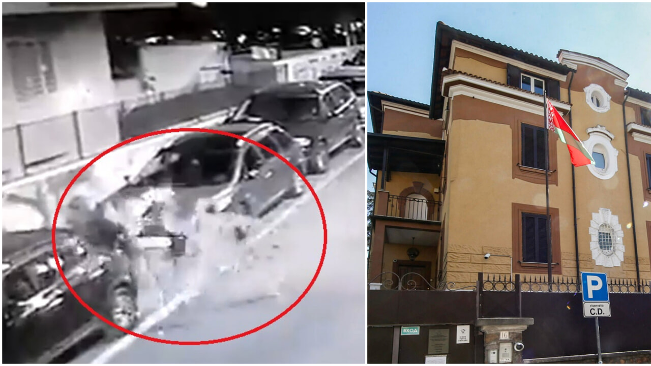 Bomba carta all’ambasciata bielorussa a Roma