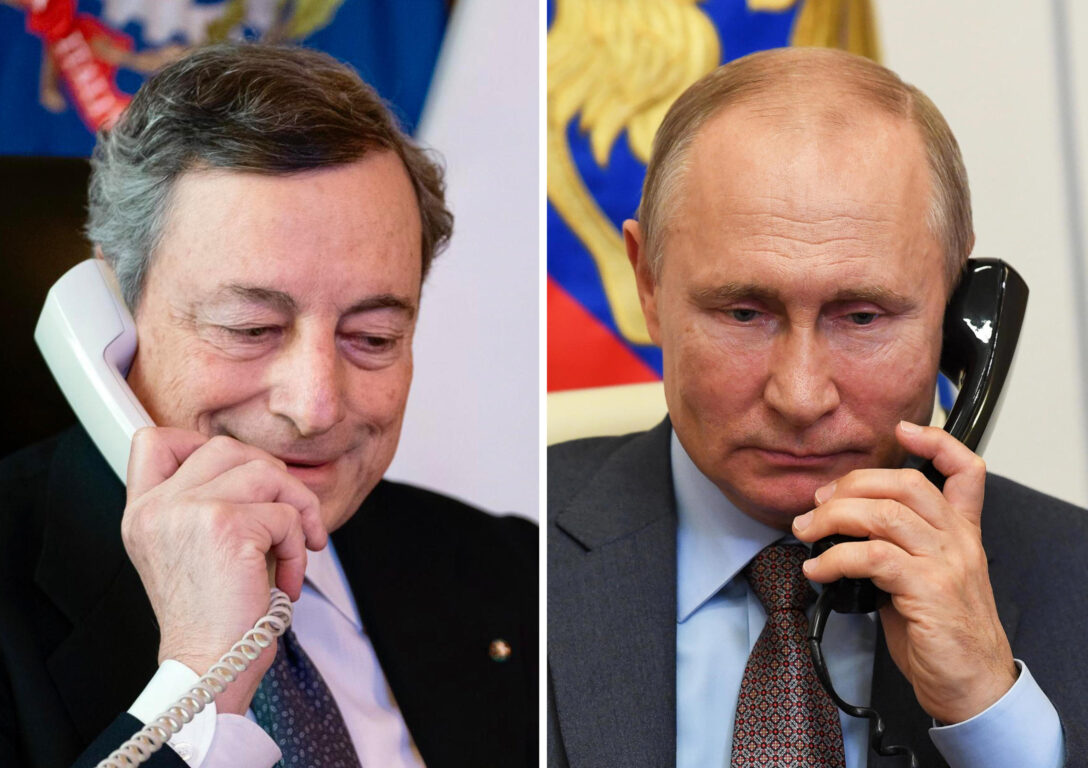La telefonata tra Draghi e Putin