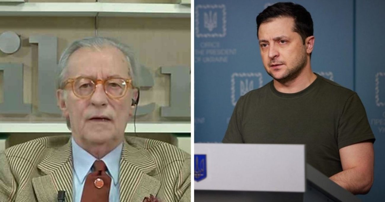 Feltri critica il discorso di Zelensky in Parlamento