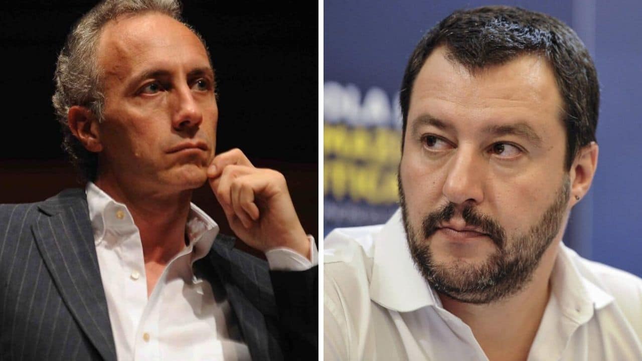 Salvini va in Ucraina? Travaglio lo smonta a modo suo