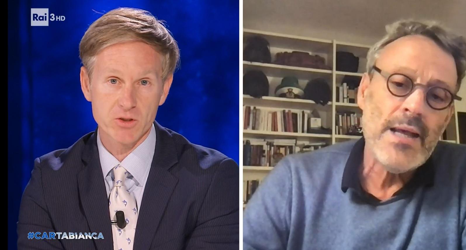 Lo scontro tra professori a Cartabianca finisce male