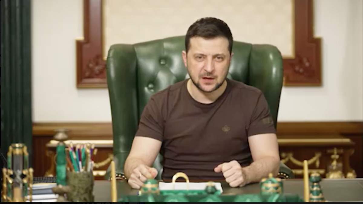 Il nuovo videomessaggio di Zelensky