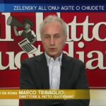 Marco Travaglio sempre più anti Zelensky