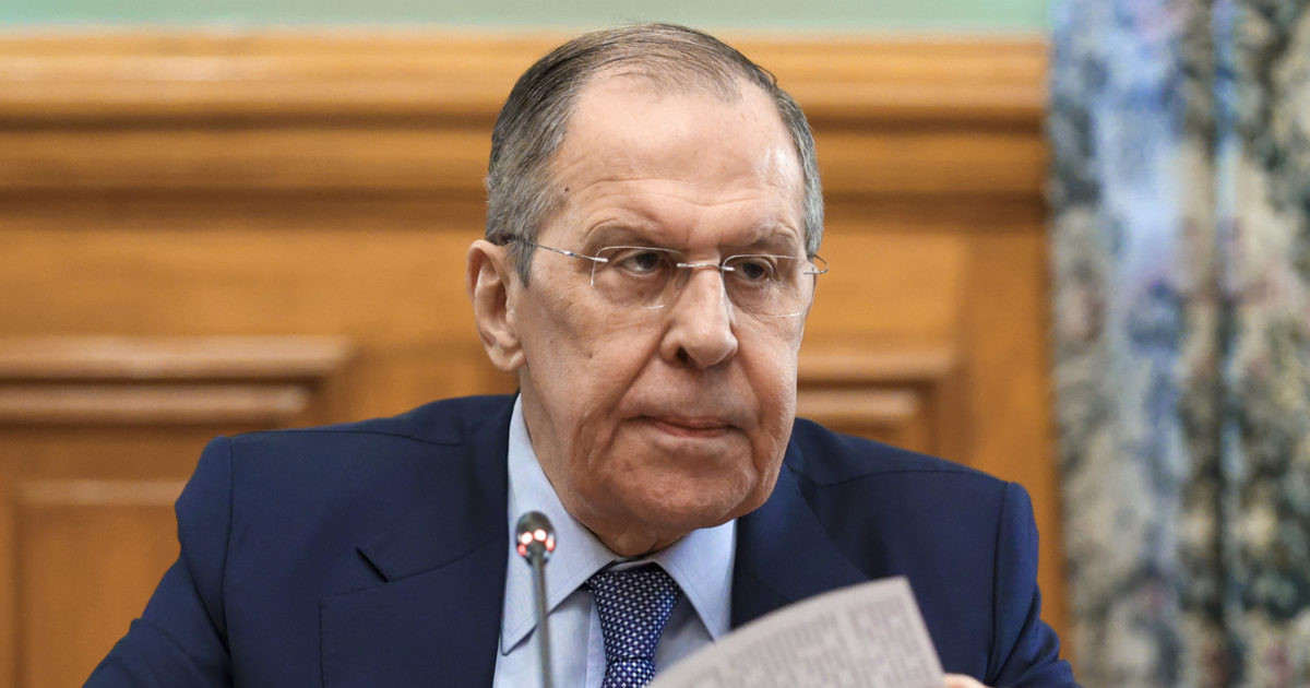 Le dichiarazioni del ministro degli Esteri russo Lavrov fanno gelare il sangue