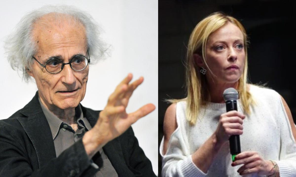 Le accuse di neonazismo del professor Canfora fanno infuriare Giorgia Meloni