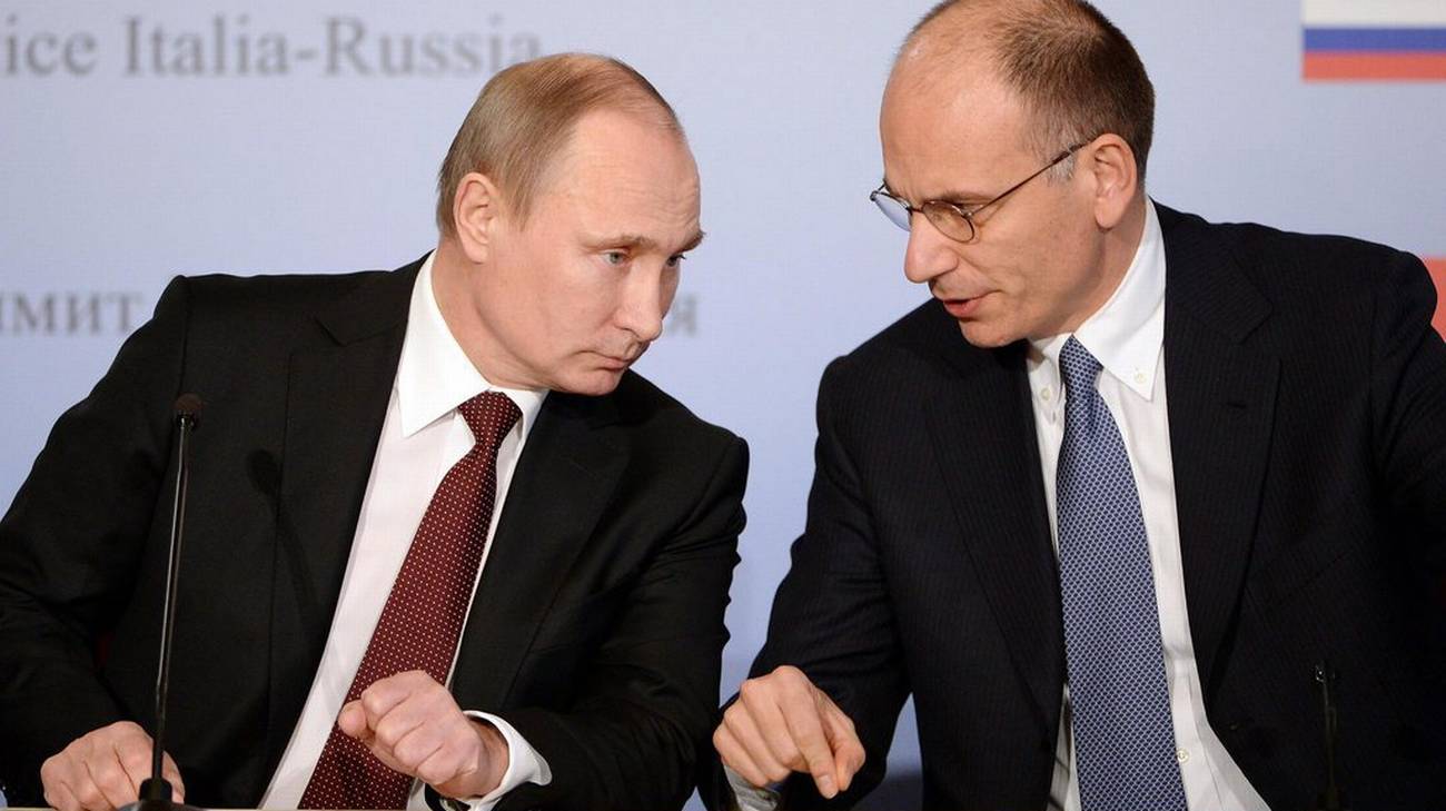 Enrico Letta propone di rinunciare a gas e petrolio russo