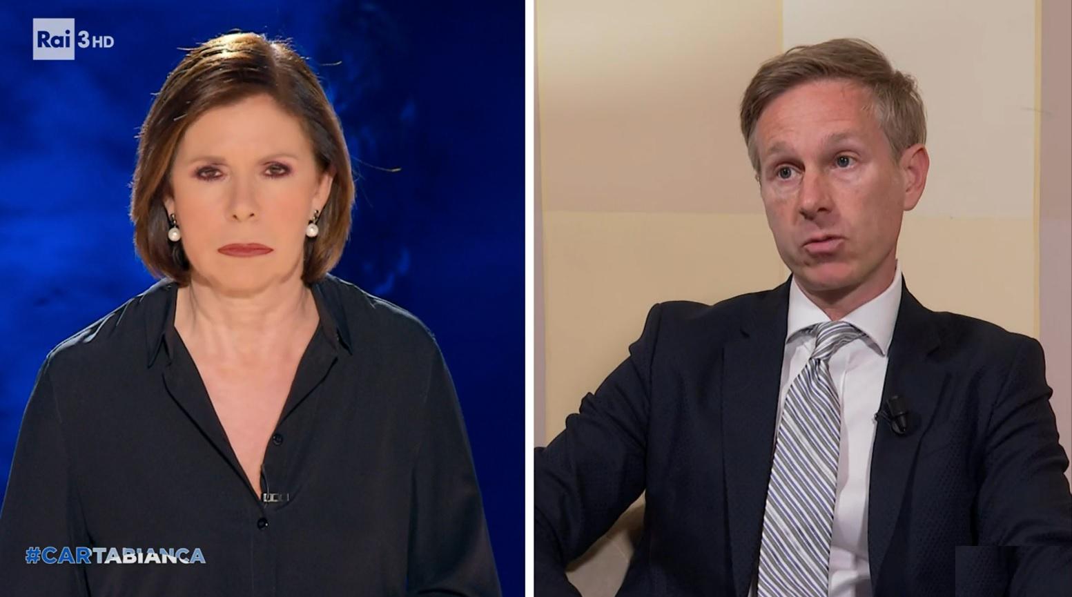 La provocazione di Orsini a Cartabianca