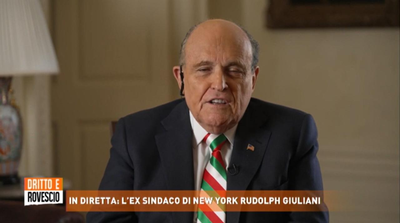 L’ex sindaco di New York Rudolph Giuliani inchioda Putin