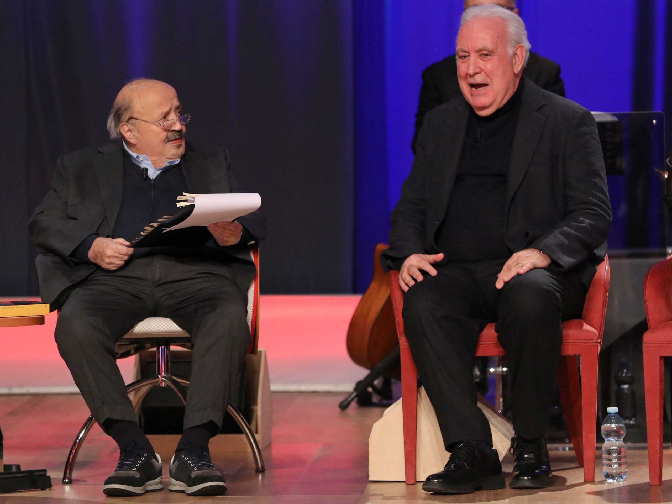 Mentana e Santoro si scontrano sulla guerra al Maurizio Costanzo Show